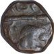 Copper Toka Cash Coin of Hyderabad Feudatory of Aurangabad.