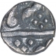 Silver Quarter Rupee Coin of Malhar Nagar Mint of Indore State.