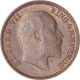 Copper One Twelfth Anna Coin of King Edward VII of Calcutta Mint of 1905.