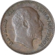 Bronze One Twelfth Anna Coin of King Edward VII of Calcutta Mint of 1910.