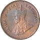 Bronze One Twelfth Anna Coin of King George V of Calcutta Mint of 1921.