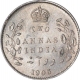 Silver Two Annas Coin of King Edward VII of Calcutta Mint of 1905.