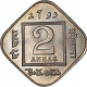 Copper Nickel Two Annas Coin of King George V of Calcutta Mint of 1920.