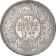 Silver Half Rupee Coin of King George V of Bombay Mint of 1924.