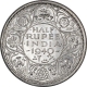 Silver Half Rupee Coin of King George VI of Calcutta Mint of 1940.