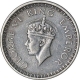 Silver Half Rupee Coin of King George VI of Lahore Mint of 1945.