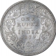 Silver One Rupee Coin of Victoria Empress of Bombay Mint of 1879.