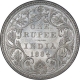 Rare Silver One Rupee Coin of Victoria Empress of Calcutta Mint of 1884.