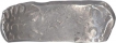 Rare Punch Marked Silver Bent Bar Coin of Gandhara Janapada.