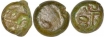 Cast Copper Coins of Kingdom of Vidarbha of Bhadra and  Mitra Dynesty  .