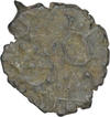 Potin Coin of Satkarni I of Junnar Region of Satavahanas Dynasty.