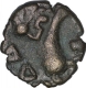 Potin Coin of Siri Pulumavi of Satavahana Dynasty.