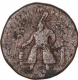 Copper Tetradrachma Coin of Vima Kadphises of Kushan Dynasty.