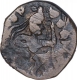 Copper Hemi Drachma Coin of  Huvishka of Kushan Dynasty.