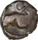 Copper Fractional Coin of Ramagupta of Gupta Dynasty.