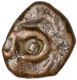 Copper Coin of Somalekha of Chauhans of Sakambhari and Ajayameru.