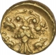 Rare Gold Half Varaha of Achutharaya of Vijayanagar Empire.