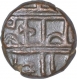 Copper Kasu Coin of Krishnadevaraya of Tuluva Dynasty of Vijayanagara Empire.