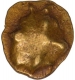 Gold One Fourth Fanam Coin of Hoysala Kingdom.