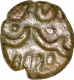 Copper Falus Coin of Muhammad Shah I of Bahamani Sultanate.