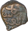 Copper Falus Coin of Muhammad bin Tughluq of Tughluqs Dynasty of Delhi Sultanate.