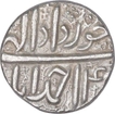 Silver One Rupee Coin of Akbar of Ahmadabad Mint of Khurdad Month.