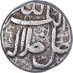 Silver One Rupee Coin of Ahmadabad Mint of Bahman Month.