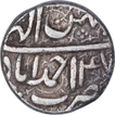 Silver One Rupee Coin of Ahmadabad Mint of Bahman Month.