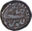 Copper One Dam Coin of Jahangir of Agra Mint.