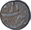 Copper One Dam Coin of Jahangir of Agra Mint.