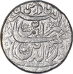 Silver One Rupee Coin of Jahangir of Ahmadabad Mint.