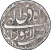 Silver One Rupee Coin of Jahangir of Lahore Mint of Di Month.