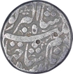Silver One Rupee Coin of Jahangir of Lahore Mint.