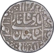 Silver One Rupee Coin of Shahjahan of Ahmadabad Mint.