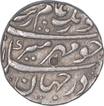 Silver One Rupee Coin of Aurangzeb Alamgir of Akbarnagar Mint.