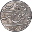 Silver One Rupee Coin of Aurangzeb Alamgir of Akbarnagar Mint.