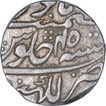 Silver One Rupee Coin of Aurangzeb Alamgir of Lakhnau Mint.