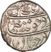 Silver One Rupee Coin of Aurangzeb Alamgir of Tatta Mint.
