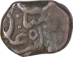 Copper One Paisa Coin of Shah Alam Bahadur of Parenda Mint.