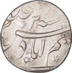 Silver One Rupee Coin of Shah Alam Bahadur of Karimabad Mint.