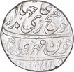 Silver One Rupee Coin of Jahandar Shah of Surat Mint.