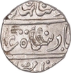 Silver One Rupee Coin of Ahmad Shah Bahadur of Katak Mint.