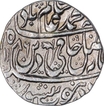 Silver One Rupee Coin of Shah Alam II of Shahjahanabad Dar ul Khilafat Mint.