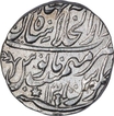 Silver One Rupee Coin of Shah Alam II of Shahjahanabad Dar ul Khilafat Mint.