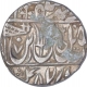 Silver One Rupee Coin of Ravishnagar Sagar Mint of Maratha Confederacy.