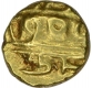 Gold Fanam Coin of Kanteerava Narasaraja Wadiyar I of  Mysore Kingdom.