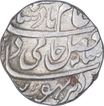 Silver One Rupee Coin of Muradabad Mint of Rohilkhand State.