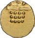 Gold Durgi Fanam Coin of Chitradurga Nayakas.