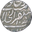 Silver one Rupee Coin of Akbarabad Mint of Bharatpur State.