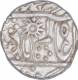 Silver One Rupee Coin of Chhatarpur State.